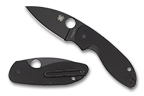 The Efficient™ G-10 Black/Black Blade shown open and closed.