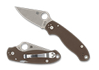 The PARA® 3 BROWN G-10 CPM® 15V® SPRINT RUN® shown open and closed.