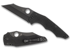 The YoJumbo™ Black Blade shown open and closed.