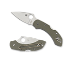 The Dragonfly™ G-10 Foliage Green shown open and closed.