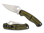 The Para Military® 2 Salt Yellow/Black CPM MagnaCut® shown open and closed.