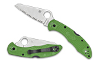 The Salt® 2 Green LC200N shown open and closed.