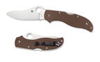 The Stretch™ 2 G-10 Brown ZDP-189 shown open and closed.