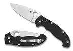 The Manix® 2 XL Black G-10 shown open and closed.