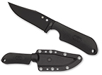The Street Beat™ FRN Black / Black Blade shown open and closed.