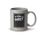 The The Edge is a Ghost™ Ceramic Mug shown open and closed.