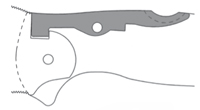 Diagram of a Back Lock